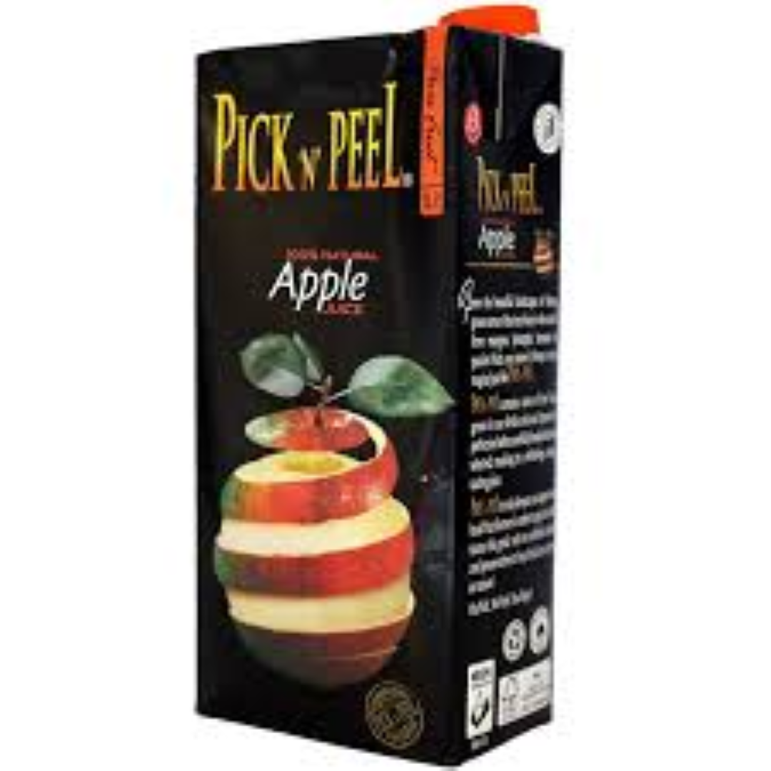 PICK N PEEL JUICE APPLE 1LT TETRA